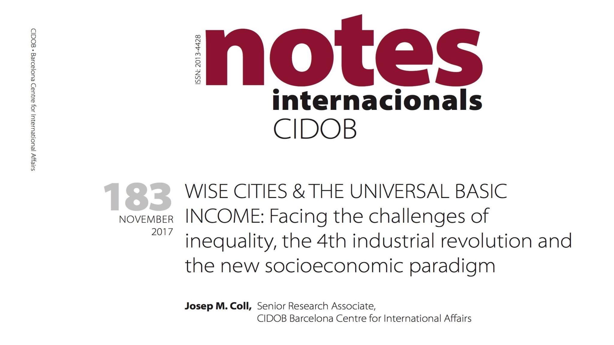 Espagne : un article sur le revenu de base à l’échelle des villes